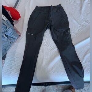 Olive green athleta tights size 2